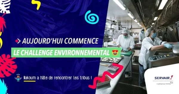 Challenge environnemental Servair
