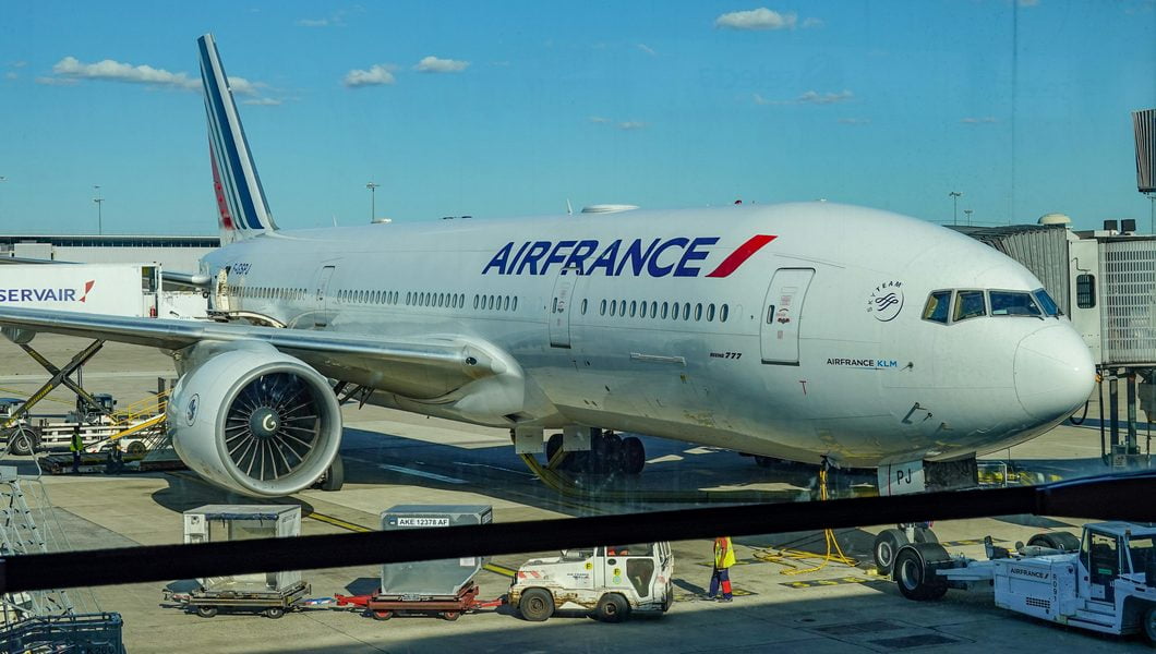 Chargement d’un avion Air France par Servair