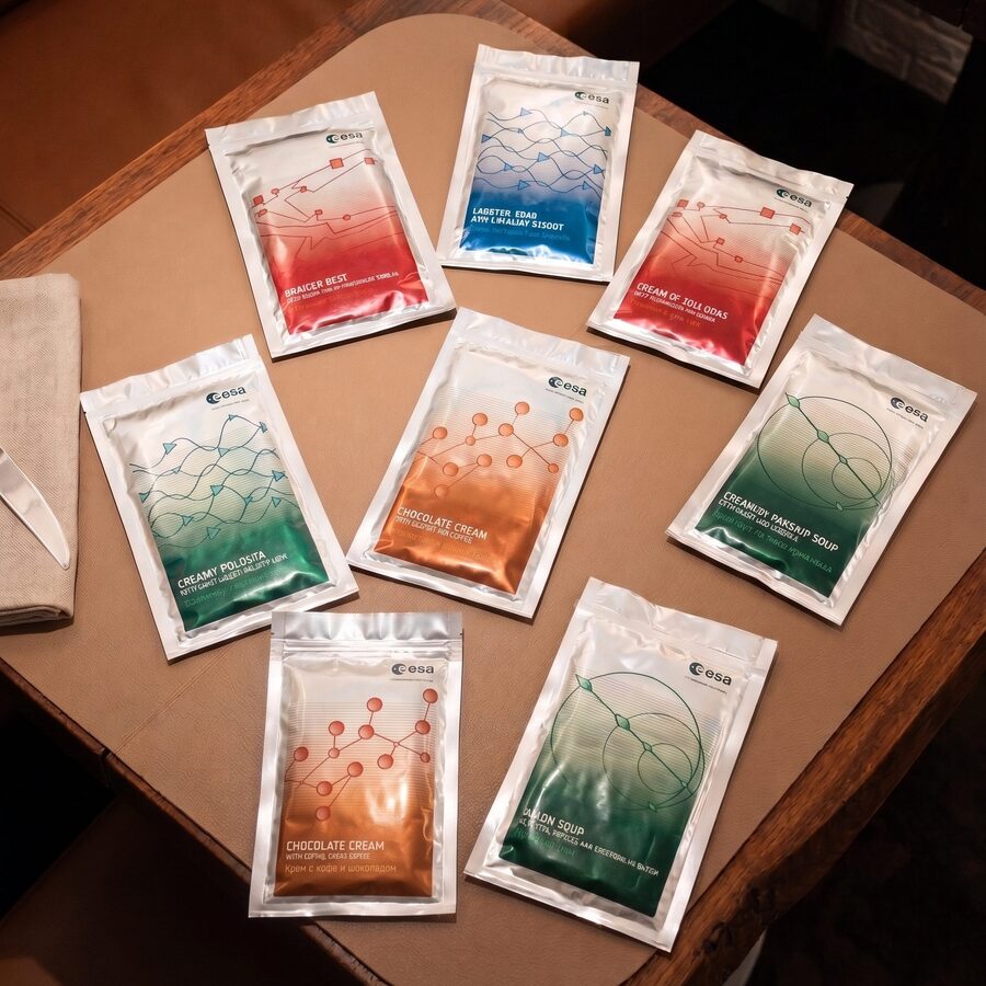 Sachets repas spatiaux